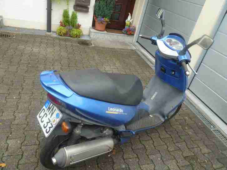 Leonardo 150 ccm blau ohne TÜV zu