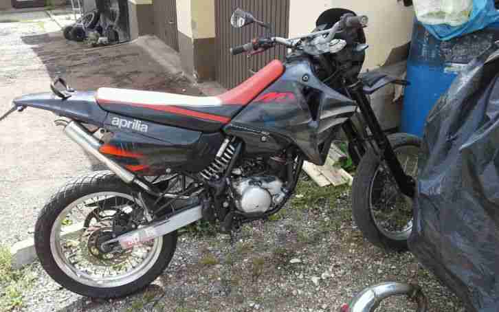 Aprilia MX 50 Supermoto mit Mofapapieren