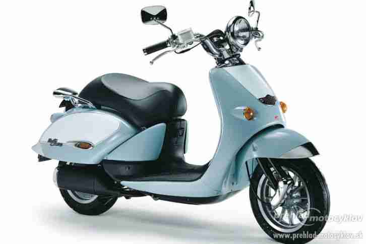 Aprilia Mojito Custom 50ccm Roller blau- defekt