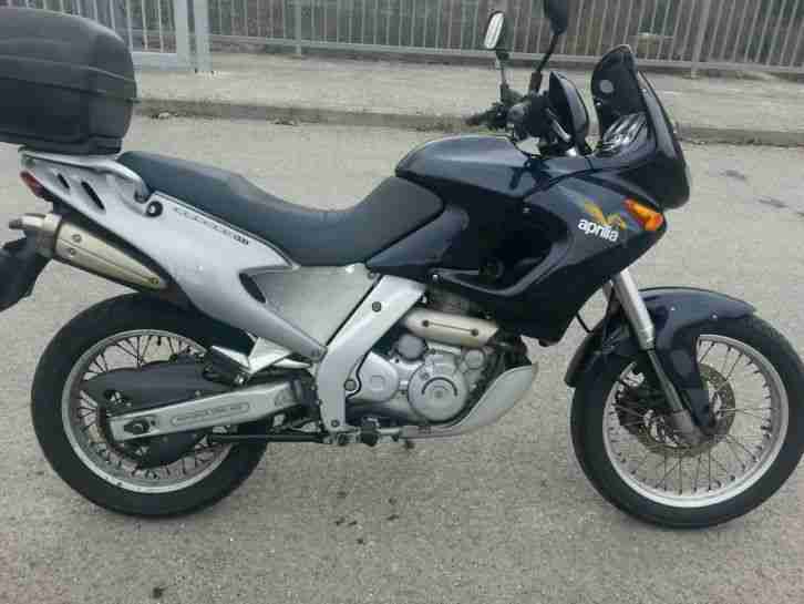 Aprilia Pegaso 650 ML silber/blau neues Modell Bj 97