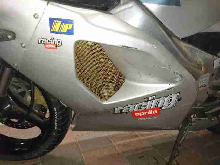 Aprilia RS 125 MP Bj. 1997 silber 22575 km TÜV 06-2017
