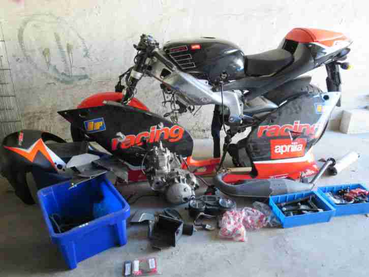 RS 125, Modell MP, Unfall