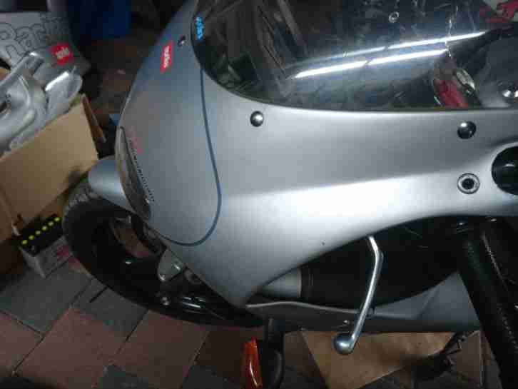 Aprilia RS 125 Replica Bj. 1997 silber original 6450 km