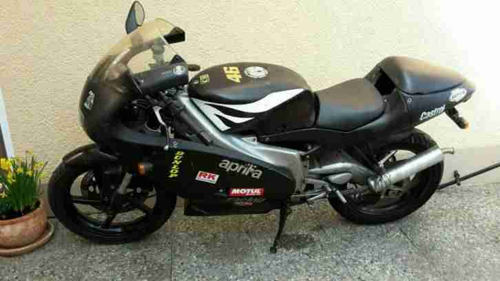 Aprilia RS 125 mit Rotax 122 Motor und ALS 11kw tausch möglich