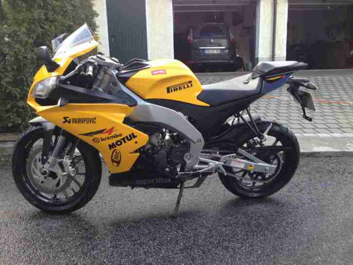 Aprilia RS4 125, 5400 km, 15 ps, Sportauspuff, neue Reifen