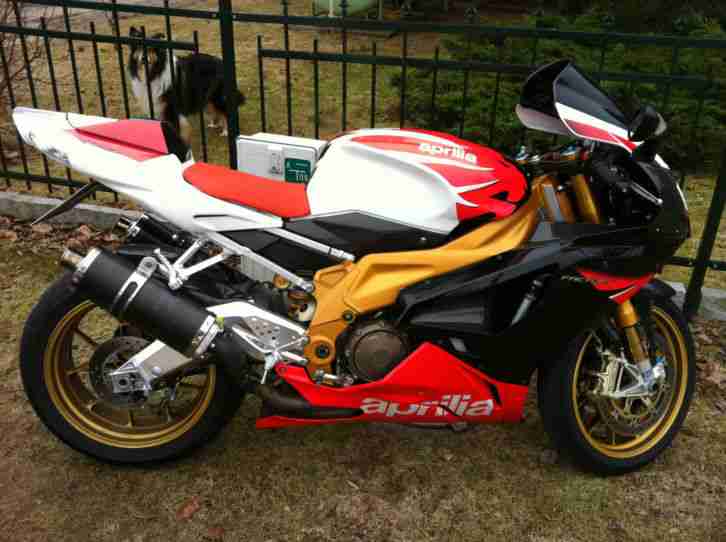 Aprilia RSV Mille 1000R Factory V2 TÜV neuwertig Sportauspuff Carbon Öhlins MRA