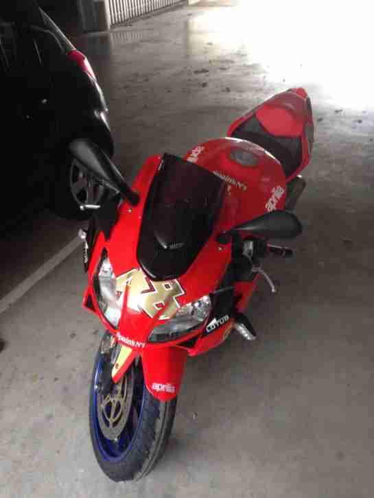 Aprilia Rs 125 Py 29 Ps Drossel eingetragen Unfall Front Motor Top Läuft super