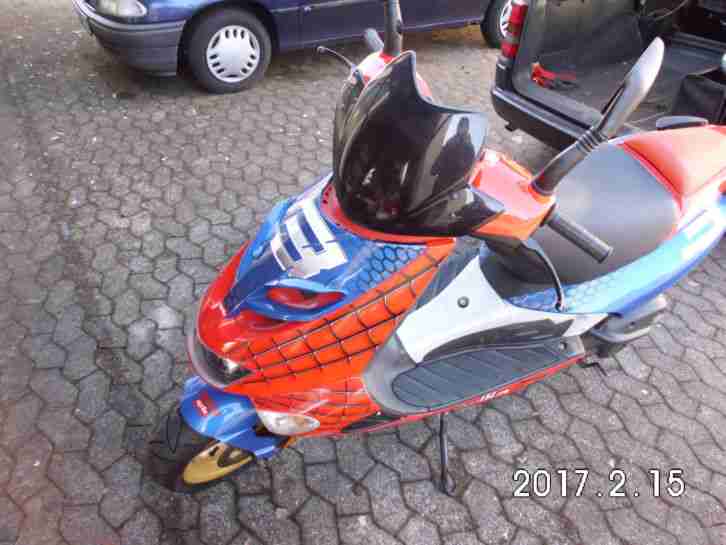 Aprilia SR50 Ditech Spiderman