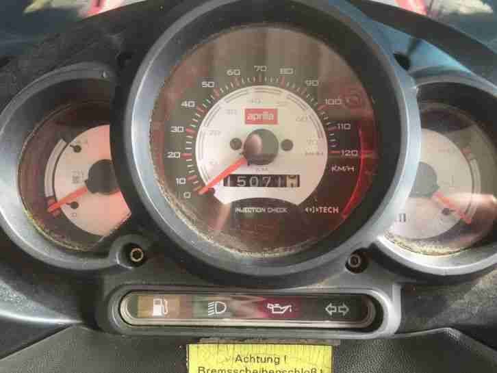 Aprilia SR50 Ditech Unfallfahrzeug