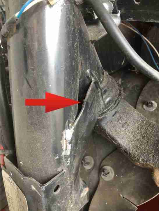 Aprilia SR50 Ditech Unfallfahrzeug