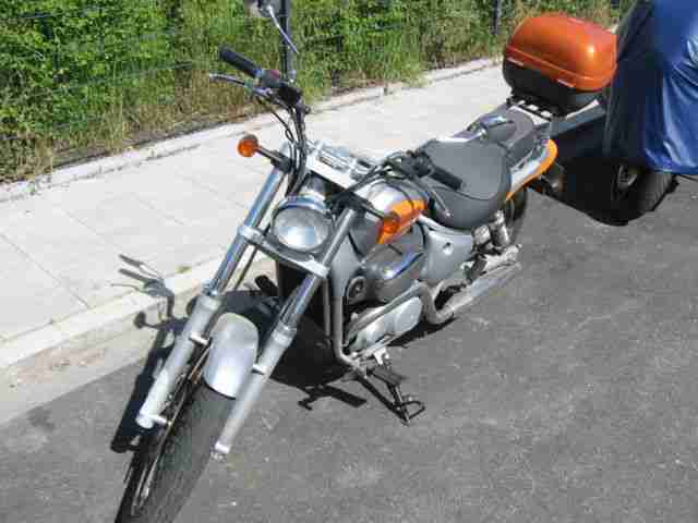 Aprilia classic 125 silber