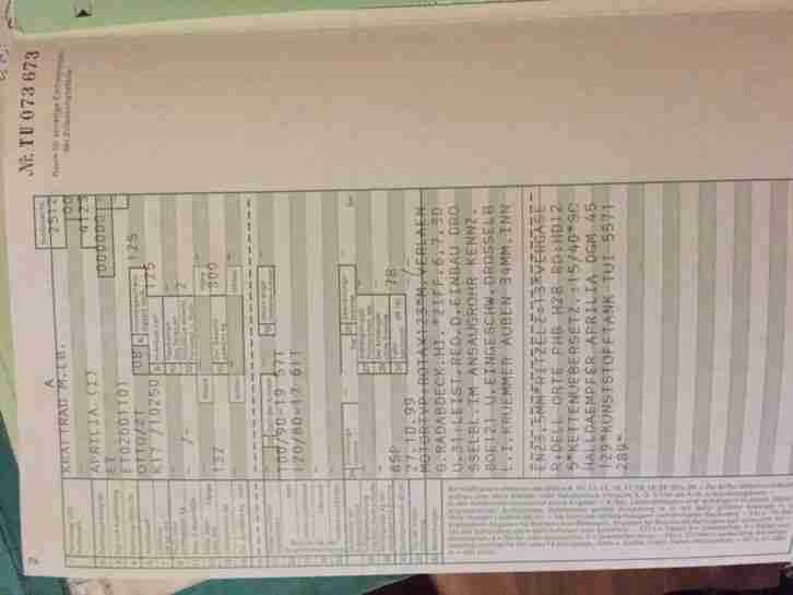 Aprilia pegasso 125 ccm