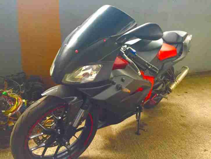 Aprillia 125 RS Tuning offen ca. 34 PS