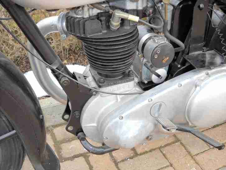 Ariel 350cc Model WGM,Baujahr 1944,Französische Dokumente