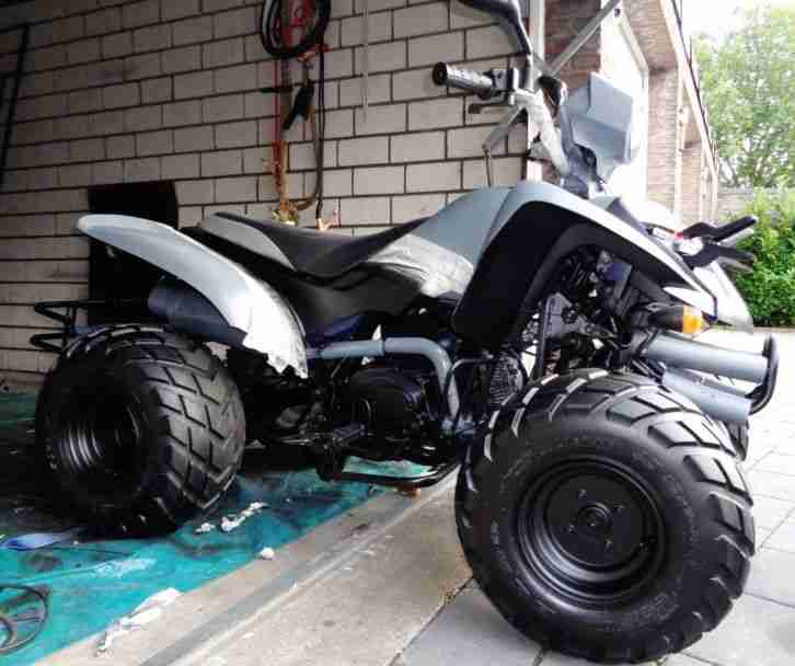 Auspuff von Loncin Quad 110 ccm mit