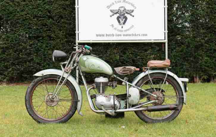 Automoto 150cc ohv viertakter model CH 1948 in erstlack