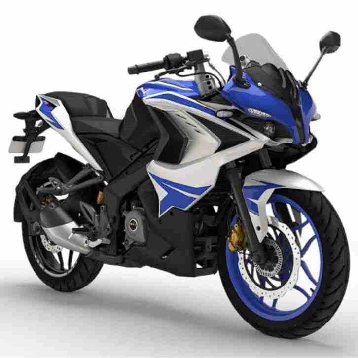 BAJAJ RS 200 NAKED BIKE 200 ccm MOTORRAD 2 FARBEN, EURO 4, NEUFAHRZEUG