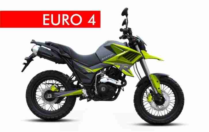 BARTON HYPER 125 ccm ENDURO MOTORRAD E 4 fahrfertig montiert