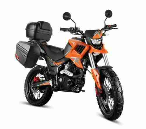BARTON HYPER 125ccm E4 ENDURO Fahrfertig Montiert Preis incl.Koffer