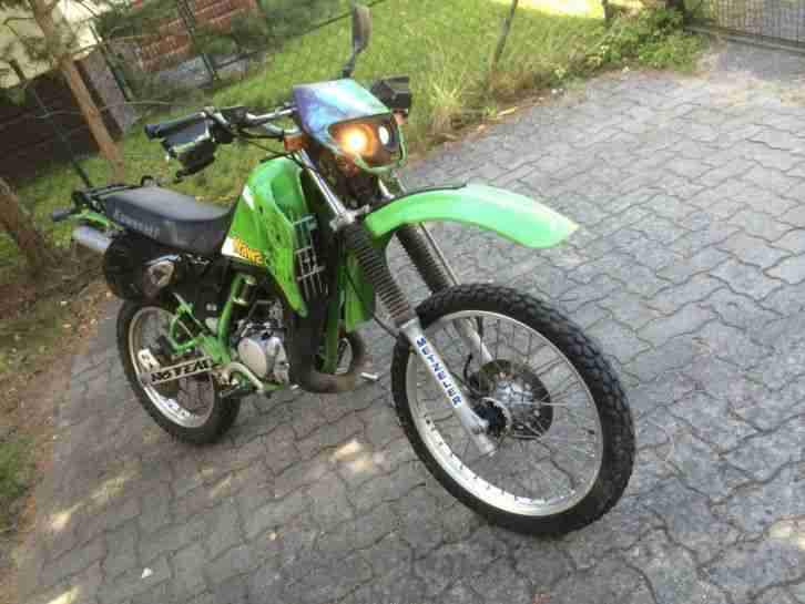 BJ 99 Kawasaki kmx 125 motor getribe top