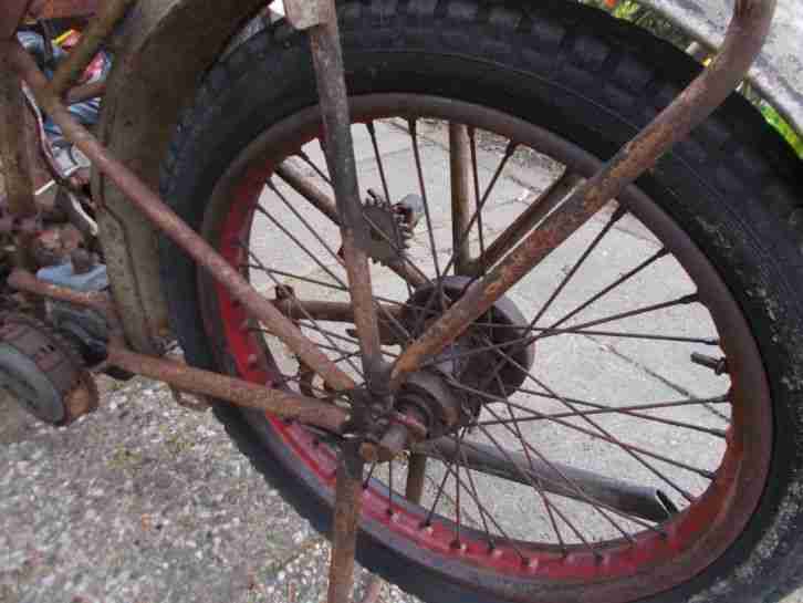 BMF 175 ccm ein sehr seltenes oldtimer vorkriegsmotorrad mit Stecktank