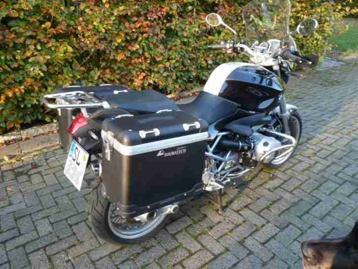 BMW 1200R Classic Top mit viel Zubehör