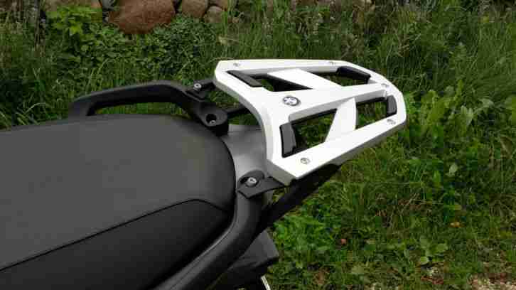 BMW C-Evolution ABS Elektro Scooter Gepäckbrücke, hohes Windschild