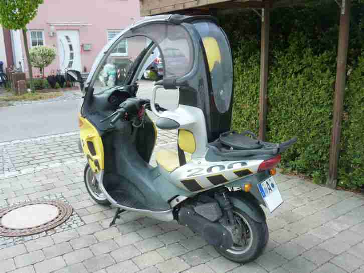 BMW C1 200 ABS Griffheizung Windschott