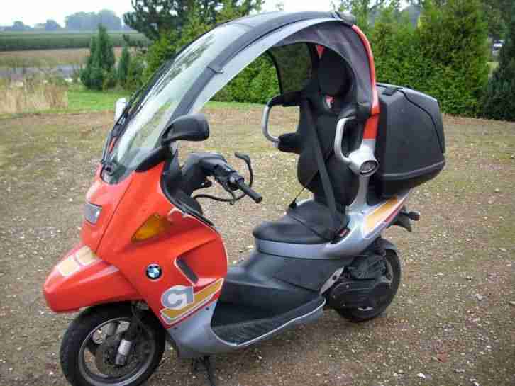 BMW C1 Roller Ersatzteilspender Bastlerfahrzeug Motor läuft / kein Öldruck