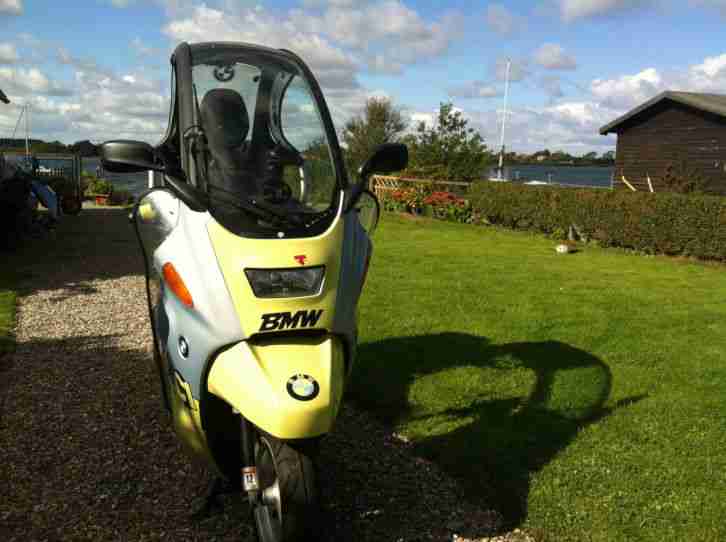 BMW C1 gepflegt gute Austattung- Riesen-Topcase- steuerfrei - OHNE HELMPFLICHT !
