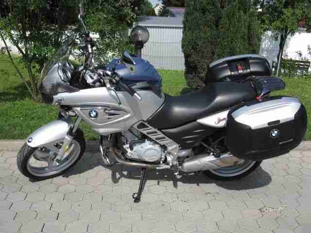 BMW F 650 CS K14 ABS Wilbers Wunderlich Sport Koffer Heizgriffe Vollausstattung