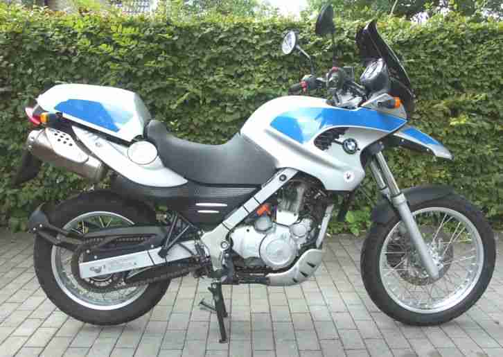 BMW F 650 GS F650GS Polizei Polizeikrad silber TÜV neu