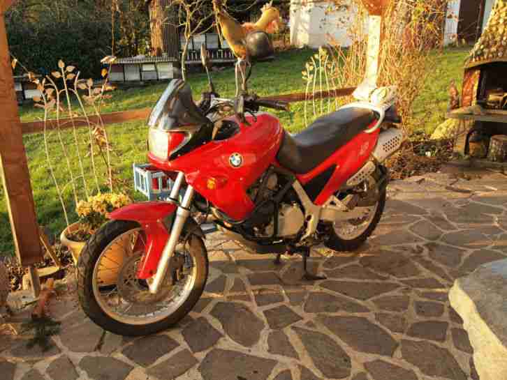 BMW F 650 ST Rot 66900 Km Griffheizung