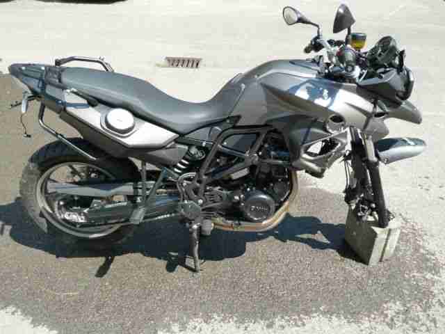 BMW F 700 GS kleine Schwester 800 GS EZ 05/2014 378km Unfallschaden ESA BC ABS