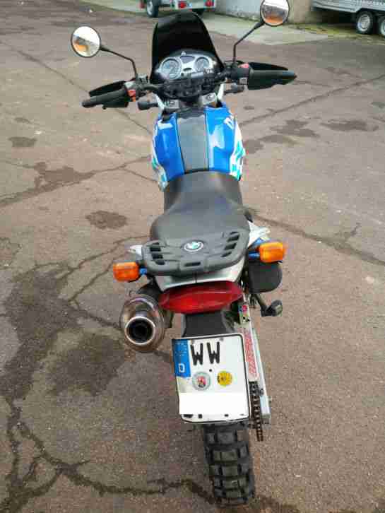 BMW F650 GS Dakar Bj. 2003 38500km 3 Hand guter Zustand BSM Future Satteltasche