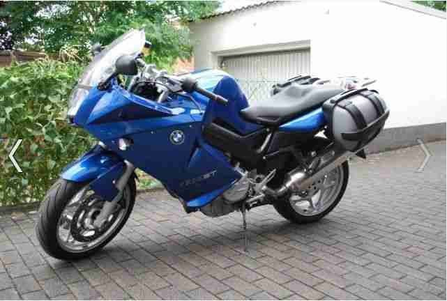 BMW F800 ST, 28.850 Km, 03/2007 EZ, 63 kW (86 PS), HU/AU 05/2016, Blau Metallic