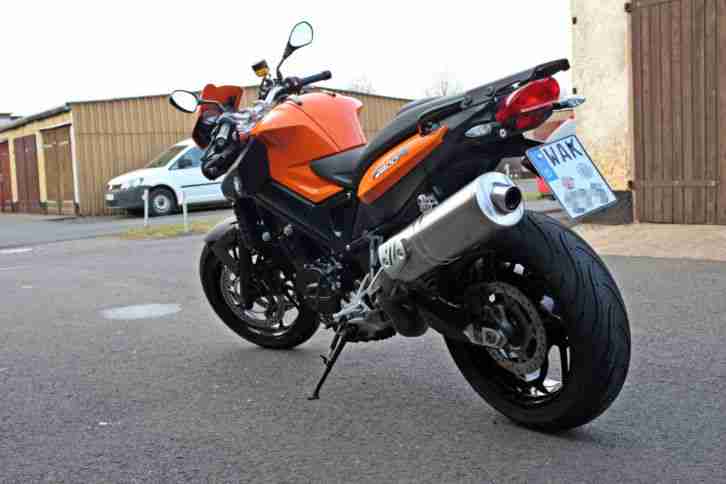 BMW F800R BJ 05/2009 Orange in sehr gepflegten Zustand + Zubehör