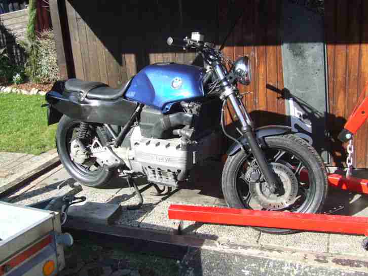 BMW K 100 Caferacer Projekt Scrambler Umbau
