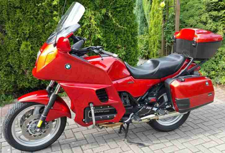 BMW K 1100 LT, Bj. 03.92, topp Zustand nur 47.000 km gelaufen, rot-metallic