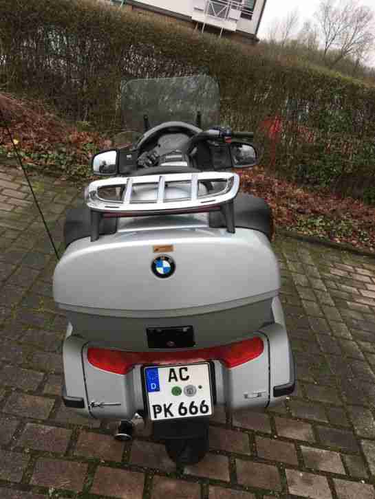 BMW K 1200 LT, TÜV bis 04/2018, silberfarben, Reifen erst 1.519km drauf.