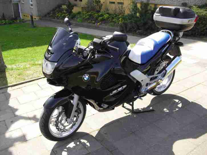 BMW K 1200 RS 2.Hand 24900 km orig. Schwarz Koffer, Topcase, DWA