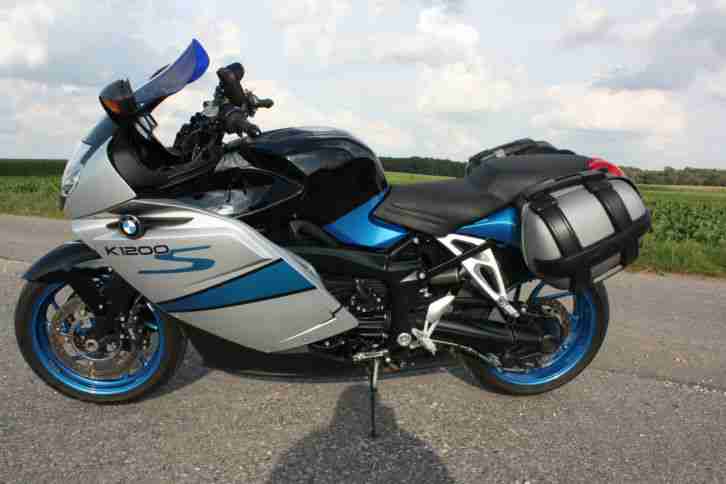 BMW K 1200 S 1 Hand 13700 km ABS ESA Navi Koffer