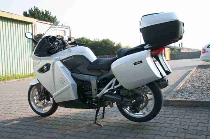 BMW K 1300 GT (inkl. Navi und Top-Case) weiß foliert mit Vollausstattung