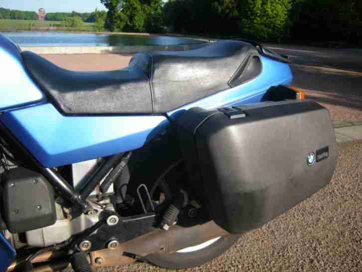 BMW K100 RT Komplett-Paket m. orig. Koffersystem u. -Taschen, Wilbers-Fahrwerk