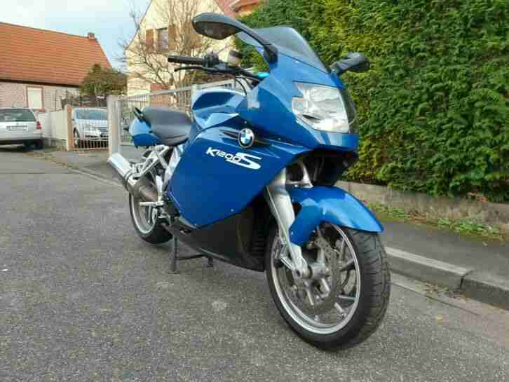 BMW K1200S,Bau.04, 167 PS, V/Max:280 Km/H,Blau,TÜV bis 09,20 , Scheckheft