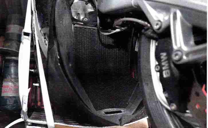 BMW K1200S Unfallmotorrad