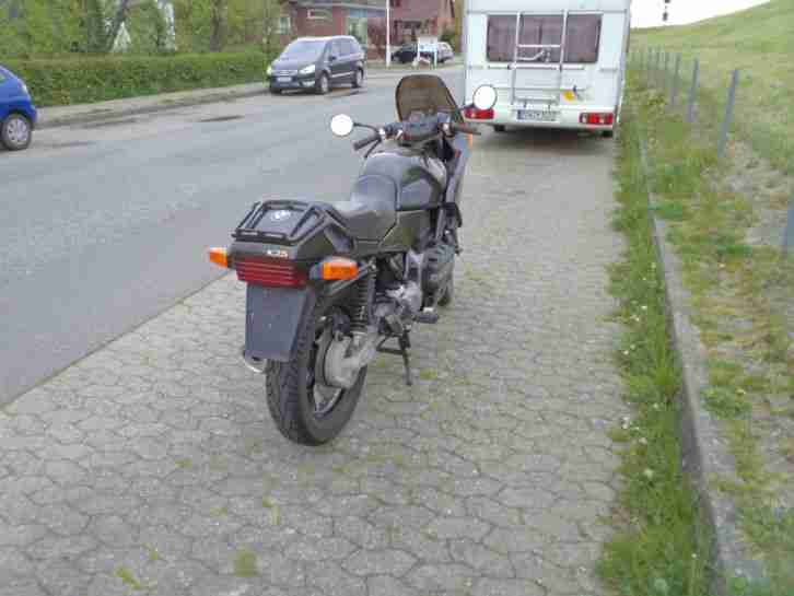 BMW K75 S Erst 35700km 2.Hand TÜV 6/16 mit Koffern vorder Reifen Neu