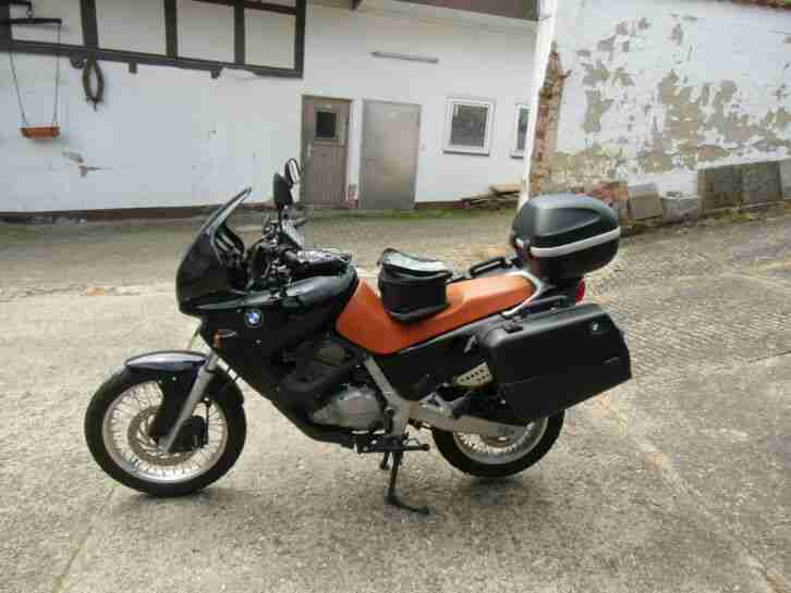 BMW Motorrad F 650 mit Koffer Topcase Navi und Tankrucksack alles OK