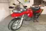 Motorrad F650GS Farbe rot