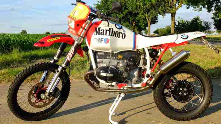 BMW R 100 GS Marlboro Leichtbau ca. 196kg Vollgetankt